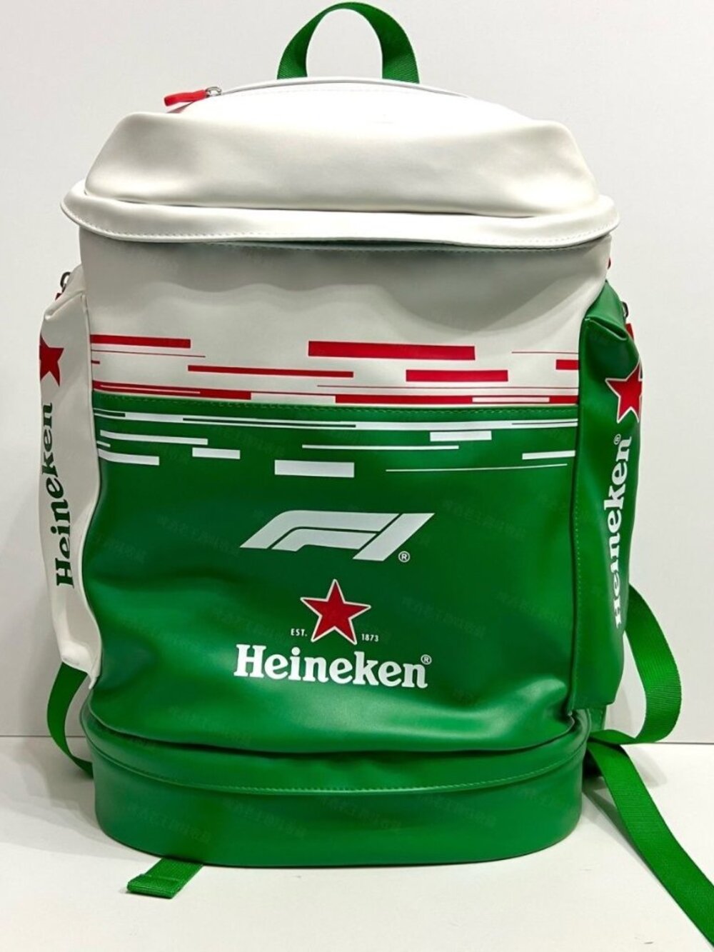 Heineken Outdoor Leisure Backpack Large Capacity Schoolbag Travel Backpack